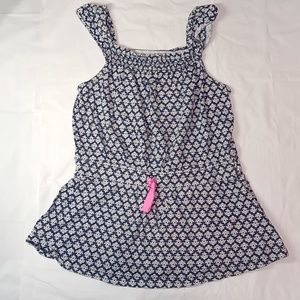 Carter's Girl's Dress. Size 7.  Blue and Pink.